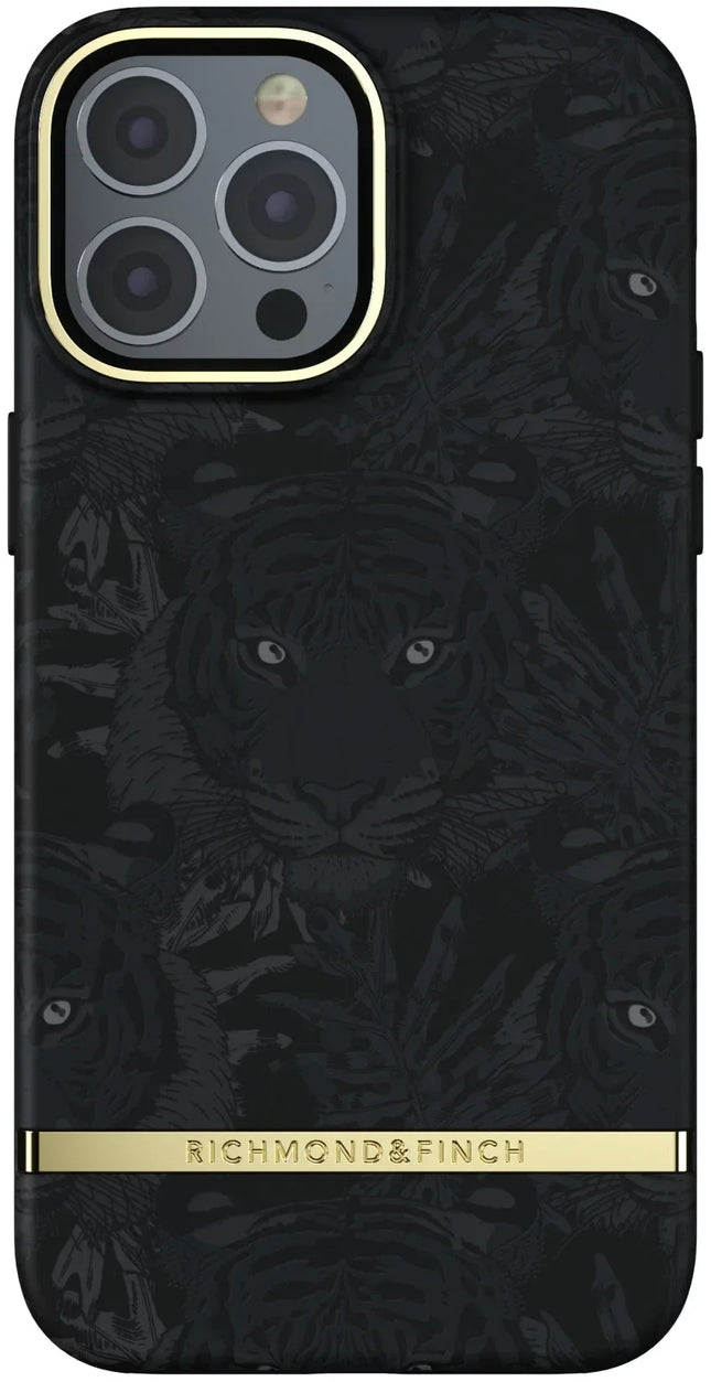 Richmond & Finch Freedom Series One-Piece Apple Iphone 13 Pro Max Black Tiger Richmond & Finch