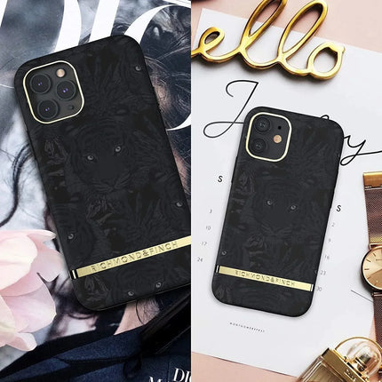 Richmond & Finch Freedom Series One-Piece Apple Iphone 13 Pro Max Black Tiger Richmond & Finch