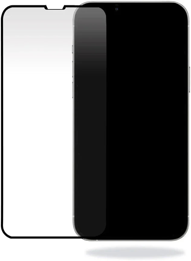 Mobilize Edge-To-Edge Glass Screen Protector Apple Iphone 13 Pro Max Black Full Glue Mobilize