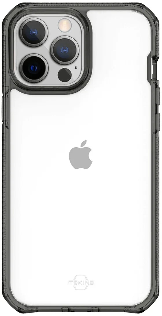 Itskins Level 3 Supremeclear For Apple Iphone 13 Pro Max Smoke/Transparent