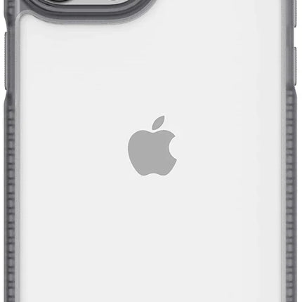 Itskins Level 2 Hybridfrost For Apple Iphone 13 Pro Max Transparent Black