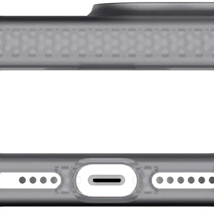 Itskins Level 2 Hybridfrost For Apple Iphone 13 Pro Max Transparent Black