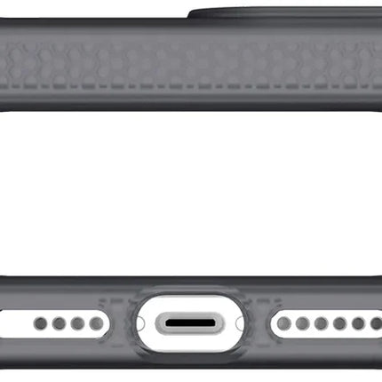 Itskins Level 2 Hybridfrost For Apple Iphone 12 Mini Transparent Black