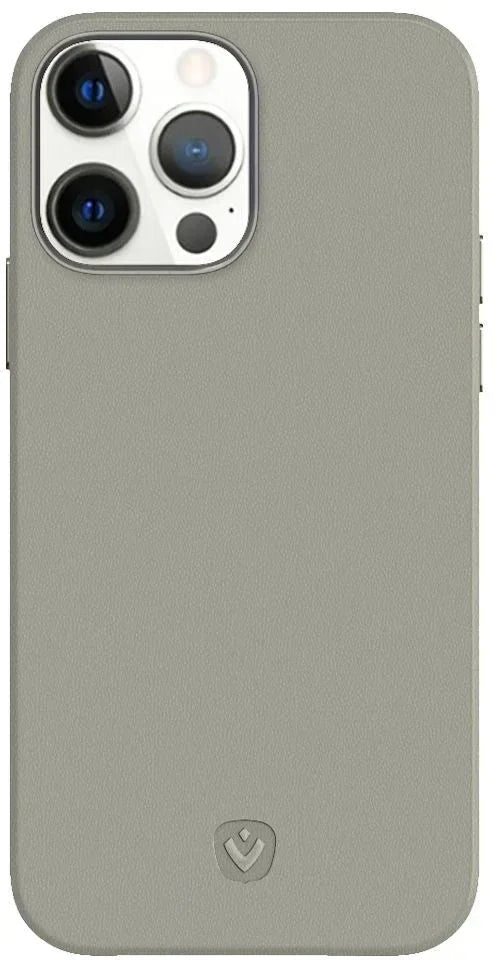 Valenta Leather Back Cover Snap Luxe Apple Iphone 13 Pro Grey Valenta