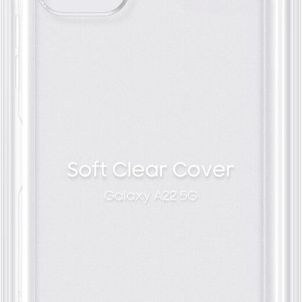 Samsung Ef-Qa226Ttegeu Samsung Soft Clear Cover Galaxy A22 5G Transparent Samsung
