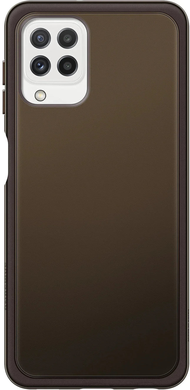 Samsung Ef-Qa225Tbegeu Samsung Soft Clear Cover Galaxy A22 4G Black Samsung