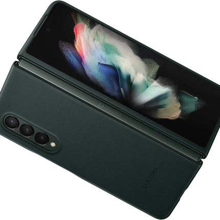 Samsung Ef-Vf926Lgegww Samsung Leather Cover Galaxy Z Fold3 Green Samsung