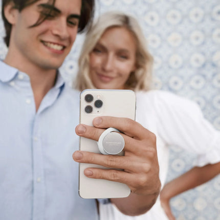 Vonmählen Backflip Signature Phone Grip + Magnetic Dot Vanilla Cream Vonmählen