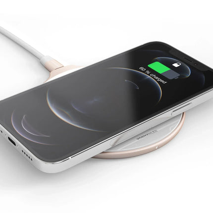Vonmählen Aura Wireless Charging Pad Glass 7.5W/10W/15W Cool Grey/Rose Gold Vonmählen