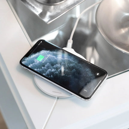 Vonmählen Aura Wireless Charging Pad Glass 7.5W/10W/15W Cool Grey/Rose Gold Vonmählen