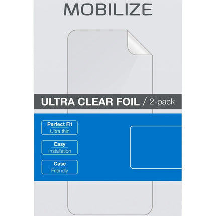 Mobilize Clear 2-Pack Screen Protector Samsung Galaxy S22+ 5G/S23+ 5G Mobilize