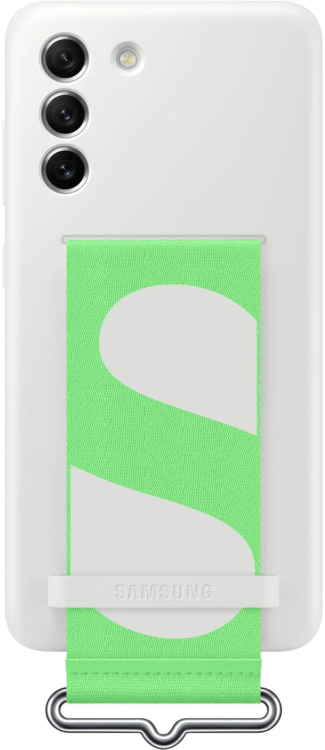 Samsung Ef-Gg990Twegww Samsung Silicone Cover With Strap Galaxy S21 Fe 5G White Samsung