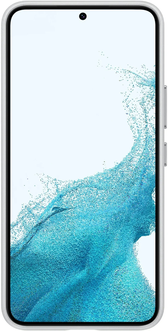 Samsung Ef-Vs901Ljegww Samsung Leather Cover Galaxy S22 5G Light Grey