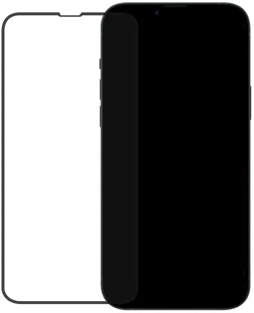 Mobilize Edge-To-Edge Glass Screen Protector Apple Iphone 13 Pro Max/14 Plus Black Full Glue