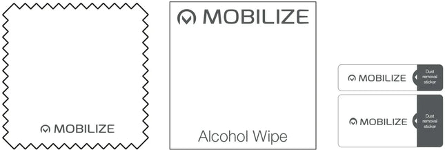 Mobilize Edge-To-Edge Glass Screen Protector Apple Iphone 13 Pro Max/14 Plus Black Full Glue
