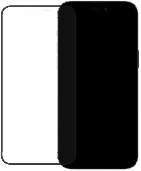 Mobilize Edge-To-Edge Glass Screen Protector Apple Iphone 14 Pro Max Black Full Glue