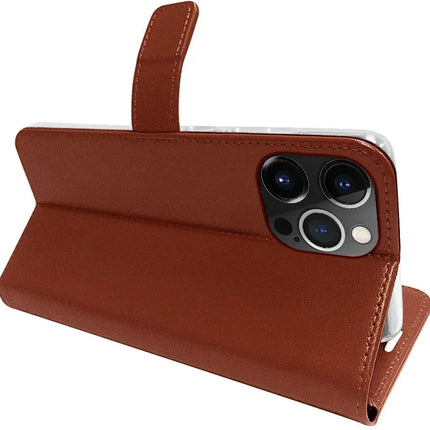 Valenta Book Case Gel Skin Apple Iphone 14 Pro Brown