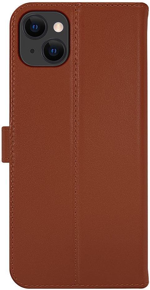 Valenta Book Case Gel Skin Apple Iphone 14 Plus Brown