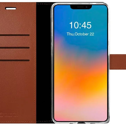 Valenta Book Case Gel Skin Apple Iphone 14 Plus Brown