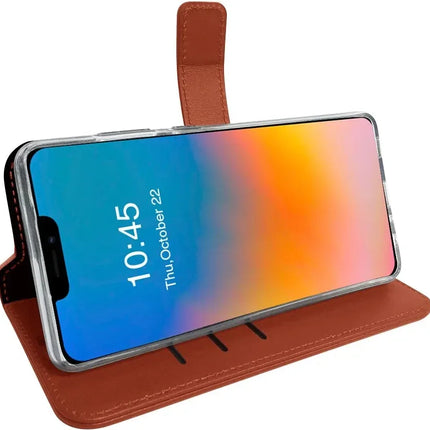 Valenta Book Case Gel Skin Apple Iphone 14 Plus Brown