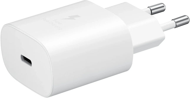 Samsung Ep-Ta800Xwegww Samsung Super Fast Pd Wall Charger Usb-C Incl. Usb-C Cable 25W White Bulk
