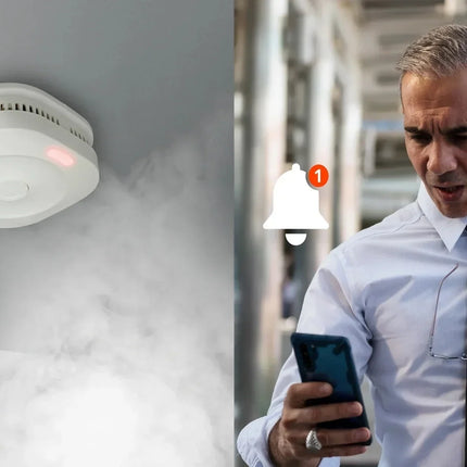 Alecto Smart Wifi Smoke Detector White