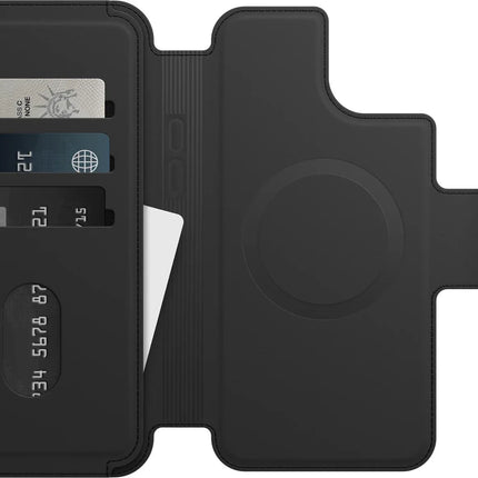Otterbox Folio For Magsafe Apple Iphone 14 Plus Black