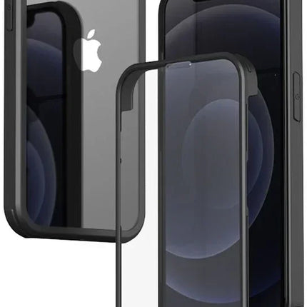 Valenta Tempered Glass Full Cover Bumper Case Apple Iphone 14 Plus Black
