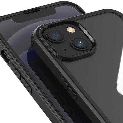 Valenta Tempered Glass Full Cover Bumper Case Apple Iphone 14 Plus Black