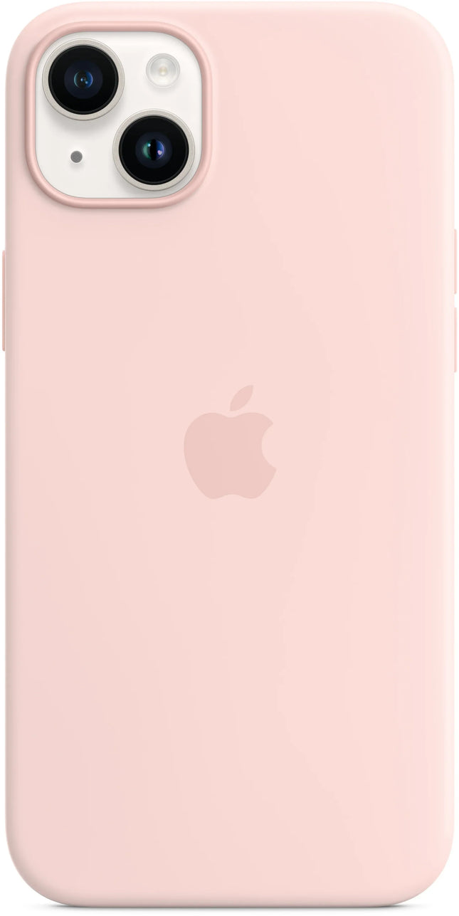 Apple Mpt73Zm/A Apple Silicone Case With Magsafe Iphone 14 Plus Chalk Pink