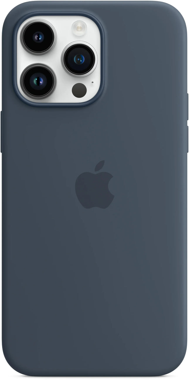 Apple Mptq3Zm/A Apple Silicone Case With Magsafe Iphone 14 Pro Max Storm Blue
