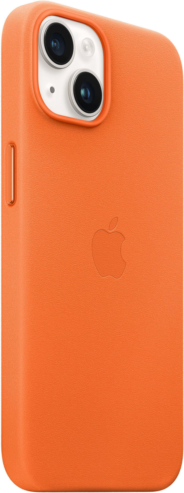Apple Mpp83Zm/A Apple Leather Case With Magsafe Iphone 14 Orange