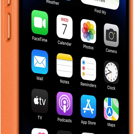 Apple Mppr3Zm/A Apple Leather Case With Magsafe Iphone 14 Pro Max Orange