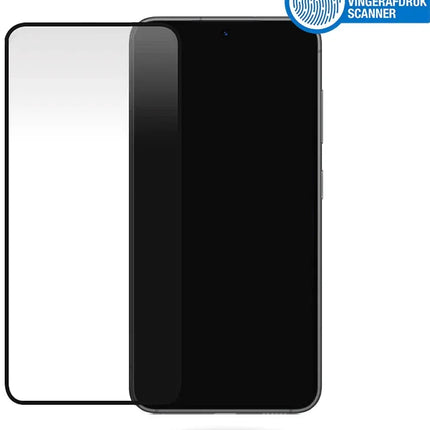Mobilize Glass Screen Protector - Black Frame - Samsung Galaxy S23+ 5G