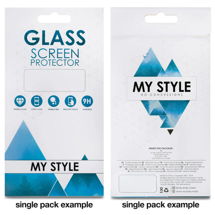 My Style Tempered Glass Screen Protector For Samsung Galaxy A54 5G/S23 Fe 5G Clear (10-Pack)