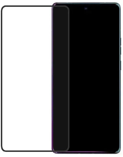 Mobilize Edge-To-Edge Glass Screen Protector Motorola Edge 40 Pro Black Edge Glue