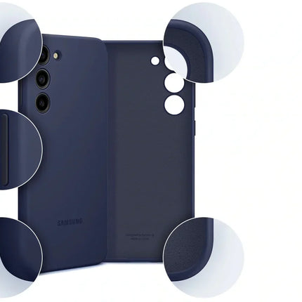 Samsung Ef-Ps916Tnegww Samsung Silicone Cover Galaxy S23+ 5G Navy