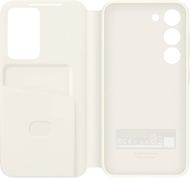 Samsung Ef-Zs911Cuegww Samsung Smart Clear View Cover Galaxy S23 5G Cream