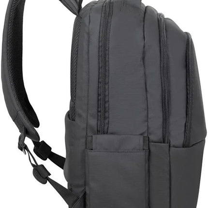 Rivacase Tegel Coated Eco Laptop Backpack 15.6Inch Black