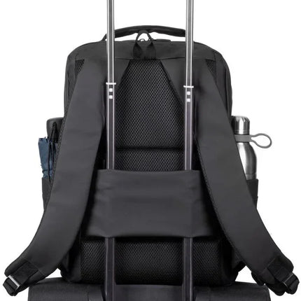 Rivacase Tegel Coated Eco Laptop Backpack 15.6Inch Black