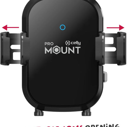 Celly Mountcharge15 Wireless Charger Car Holder 15W Black