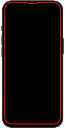 Mobilize Privacy Glass Screen Protector - Black Frame - For Apple Iphone 15 Pro