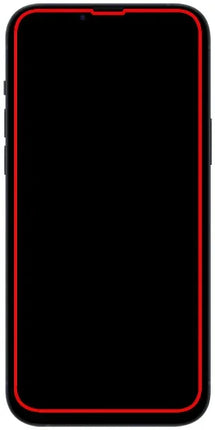 Mobilize Privacy Glass Screen Protector - Black Frame - For Apple Iphone 15 Pro Max