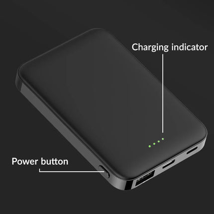Mobilize Power Bank 5000Mah 15W Black