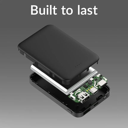 Mobilize Power Bank 5000Mah 15W Black