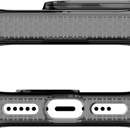 Itskins Level 2 Spectrumclear_R For Apple Iphone 15 Pro Smoke