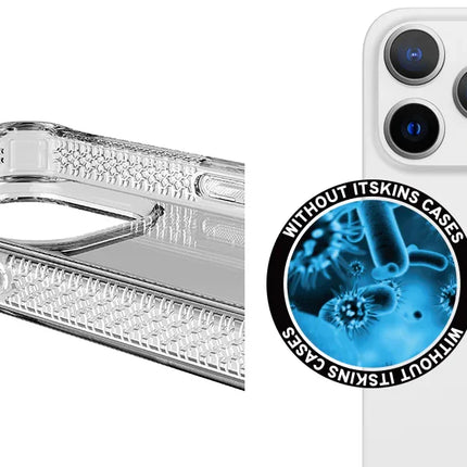 Itskins Level 2 Spectrumclear_R For Apple Iphone 15 Pro Max Smoke