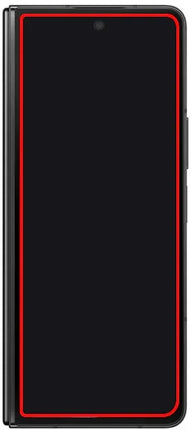 Mobilize Glass Screen Protector Samsung Galaxy Z Fold5 (Outer Display)