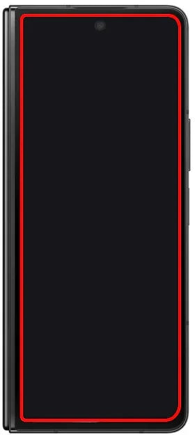 Mobilize Glass Screen Protector Samsung Galaxy Z Fold5 (Outer Display)