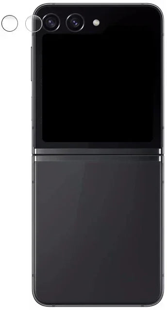 Mobilize Glass Screen Protector Samsung Galaxy Z Flip5 (Outer Display + Camera)